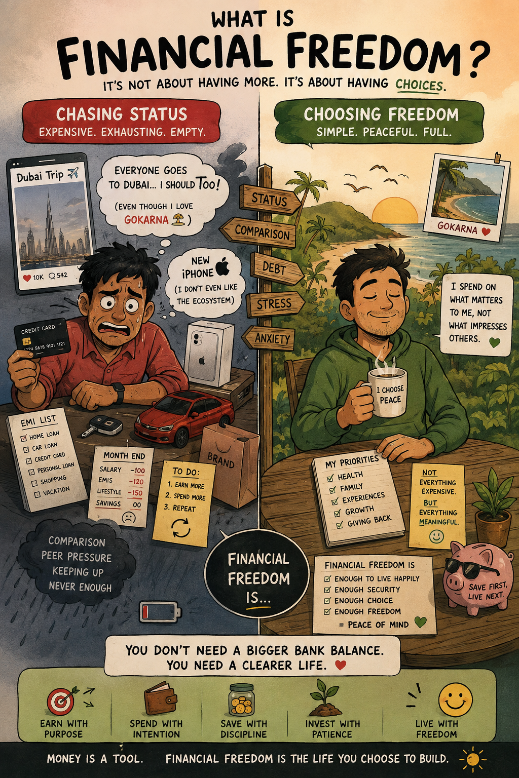 What Is Financial Freedom? And How Much Money Do You Really Need? 💰🕊️